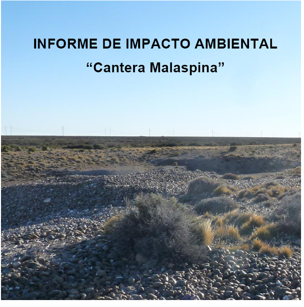 Convocatoria a Consulta Pública del Proyecto de explotación CANTERA MALASPINA presentado por SENVION ARGENTINA S.A.U.