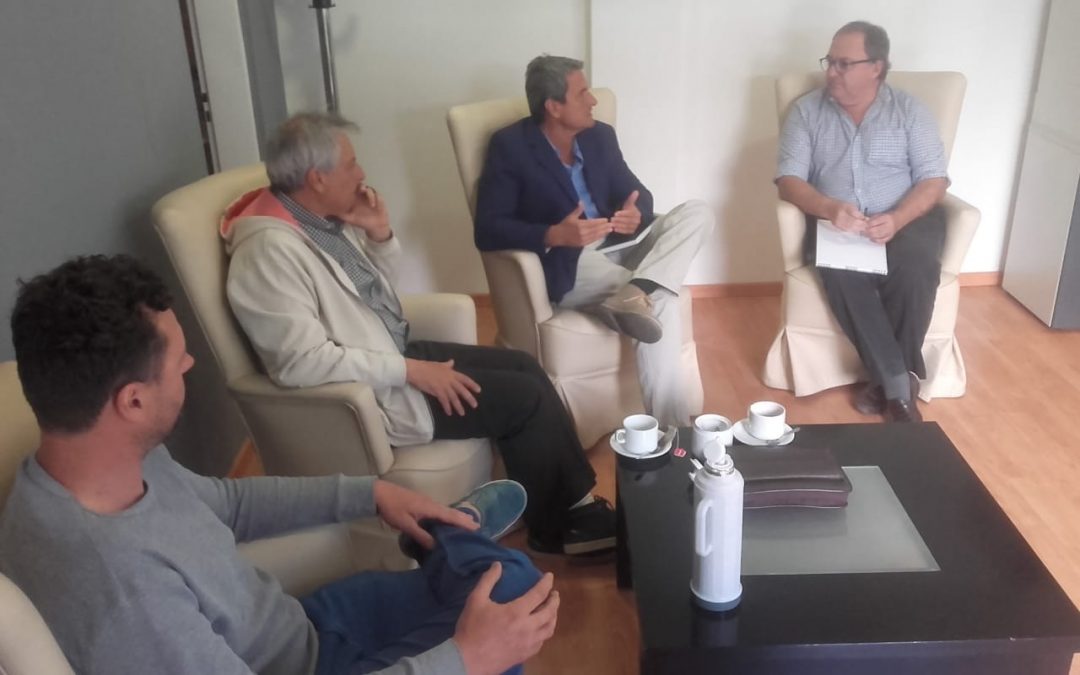 El Ministerio de Ambiente se reunió con el Consejo Profesional de las Ciencias Agropecuarias del Chubut para proyectar trabajos en conjunto durante el 2019.