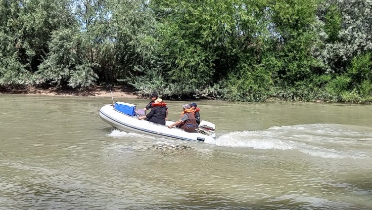 Ambiente, Salud  e investigadores del CONICET iniciaron muestreo del Río Chubut