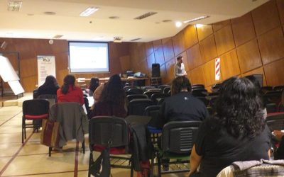 Ambiente inicio capacitaciones docentes en Telsen y Comodoro Rivadavia