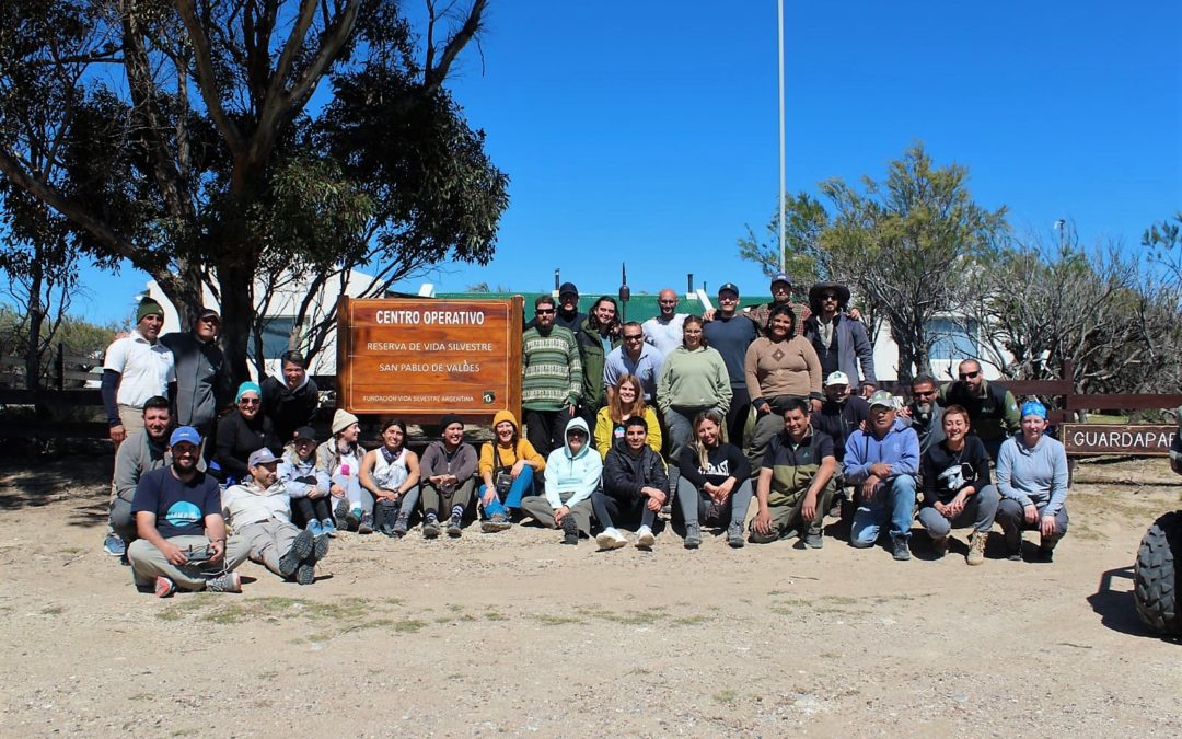 Organismos provinciales, ONG´s  y voluntarios realizaron limpieza y censo de residuos en Península Valdés