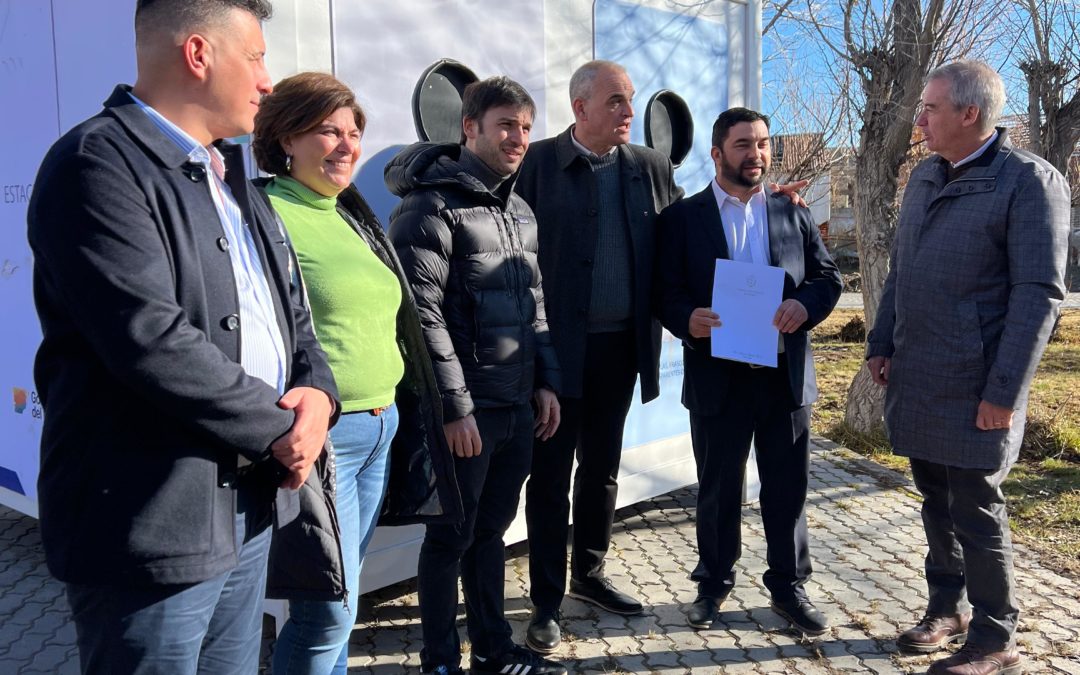 El Gobierno del Chubut entregó una estación de reciclado en Río Mayo